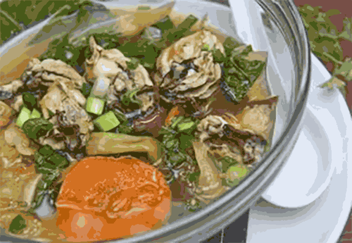 Kimchi Vegetable Soup with Oysters